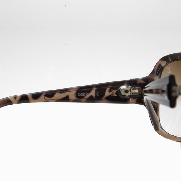 Authentic LOUIS VUITTON Vintage Sunglasses, Tortoise shell Rhinestone Frames - Picture 8 of 12